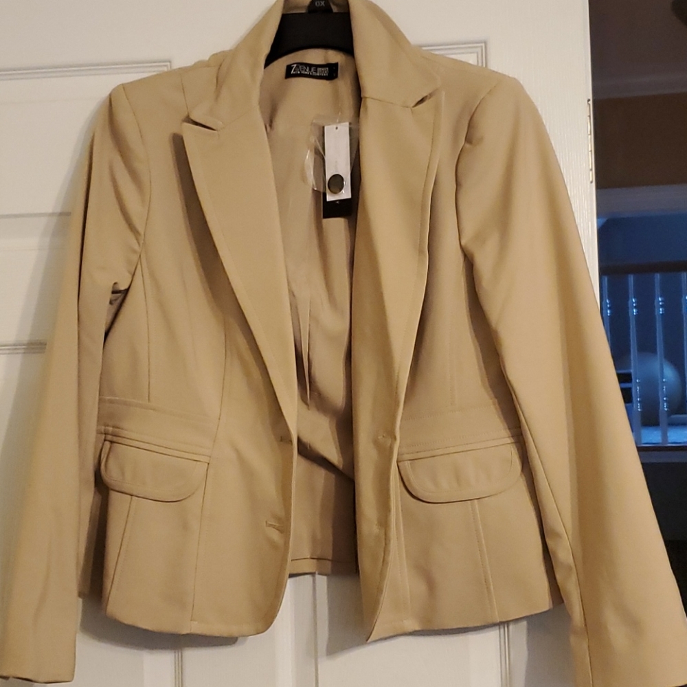 Tan Blazer